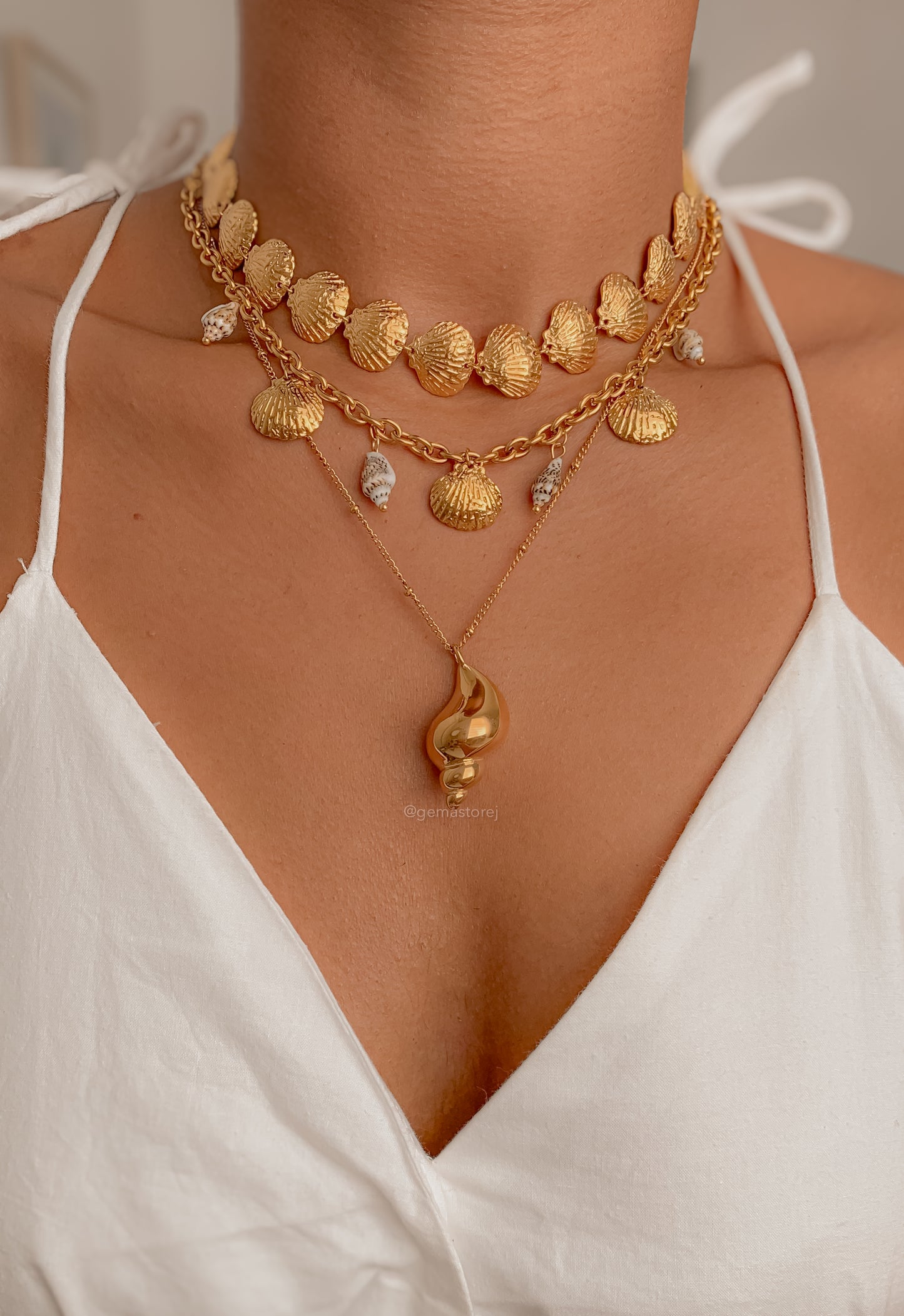 Caracol Chain Gold