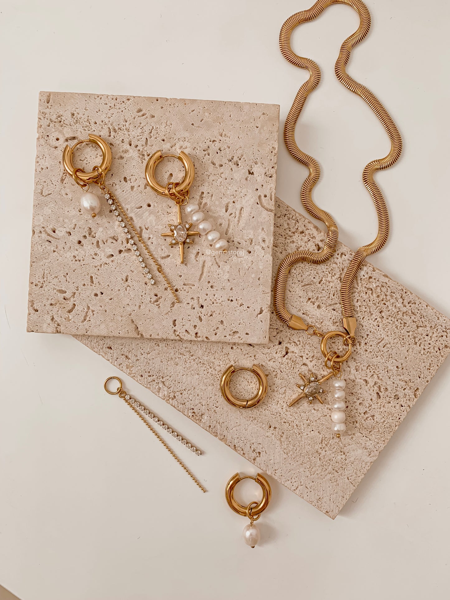 Keishla Earring 5 en 1