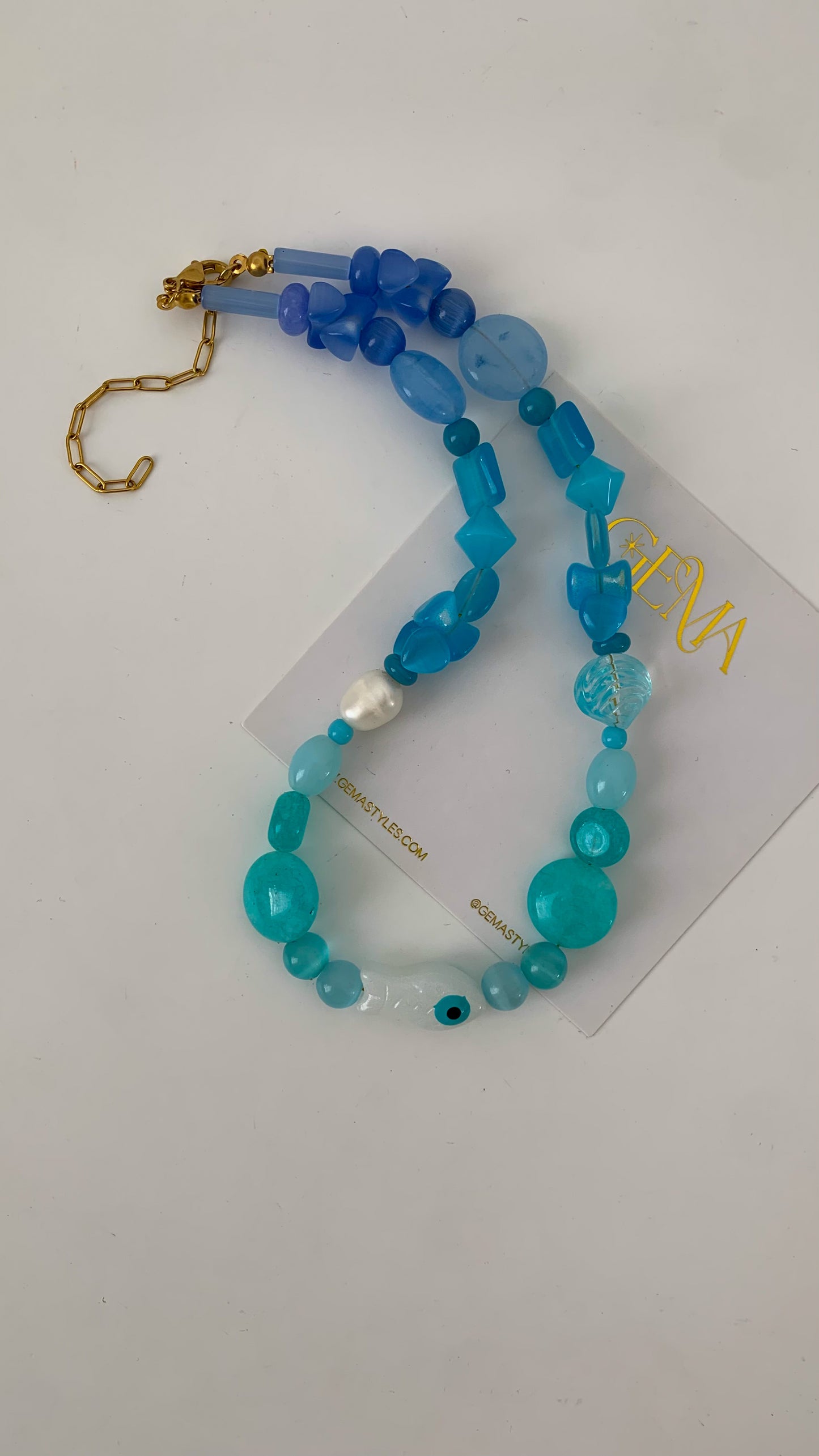 Bahía Azul Choker