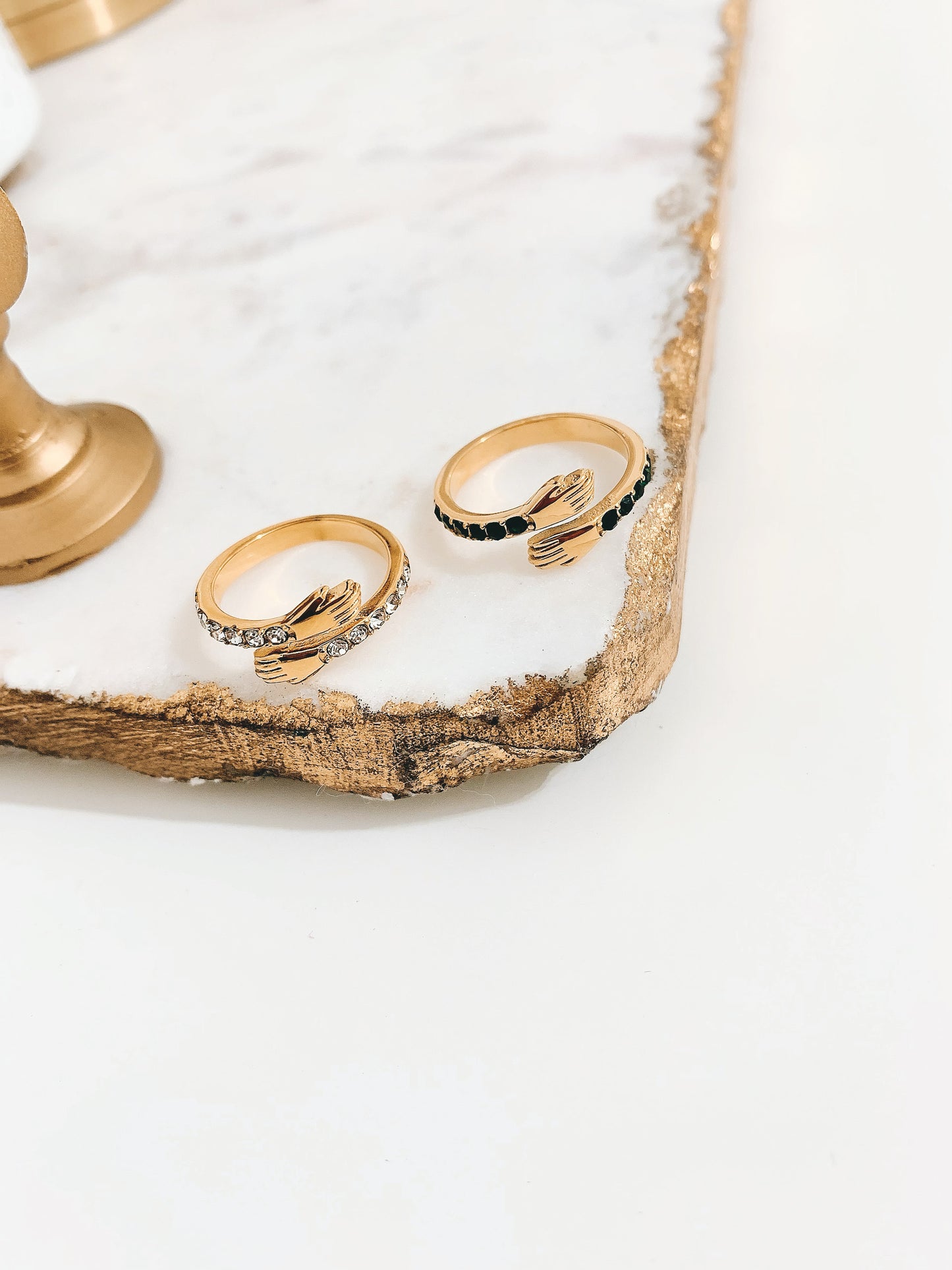 Hand cz Rings