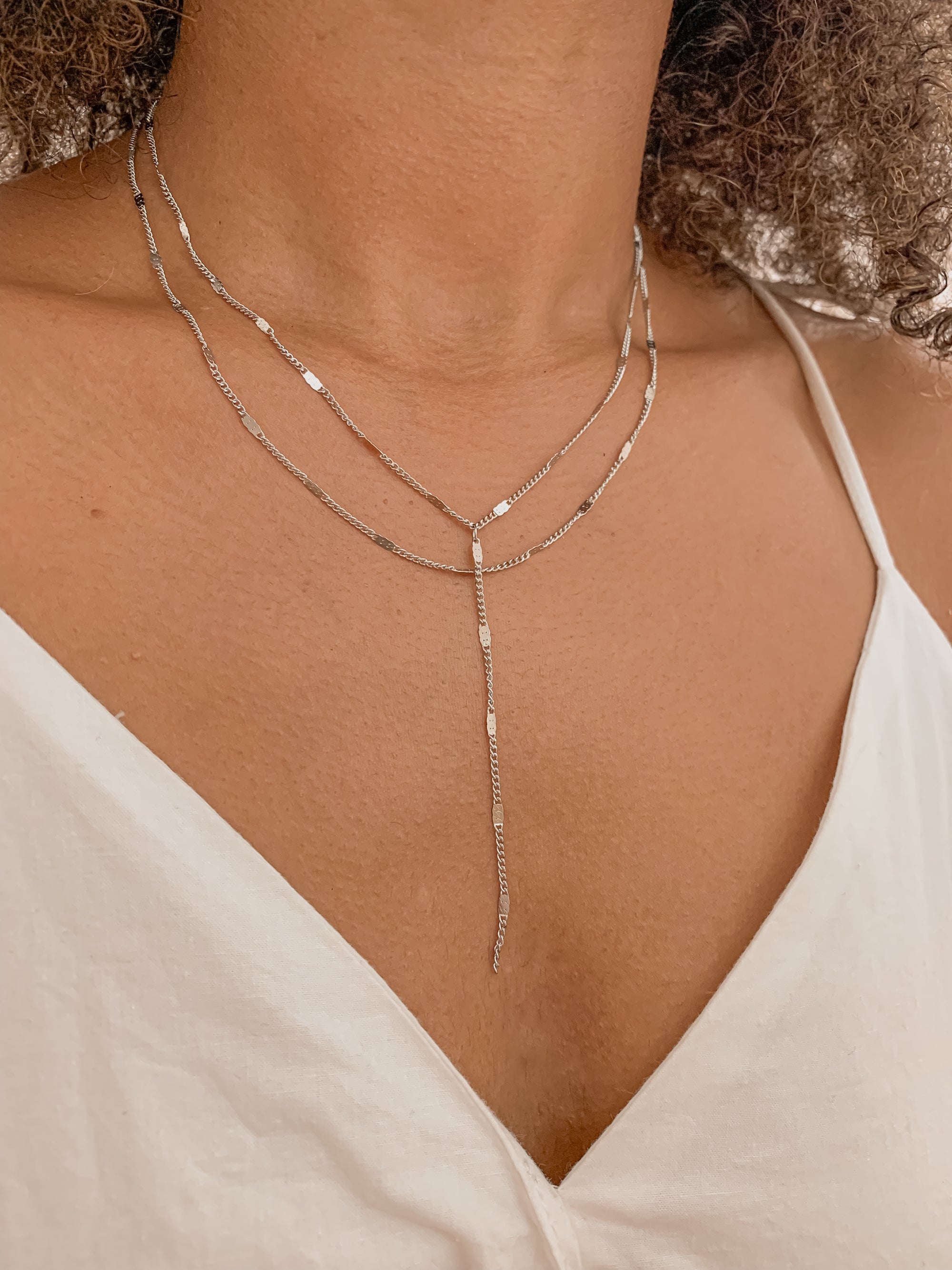 Doble Chain Lariat