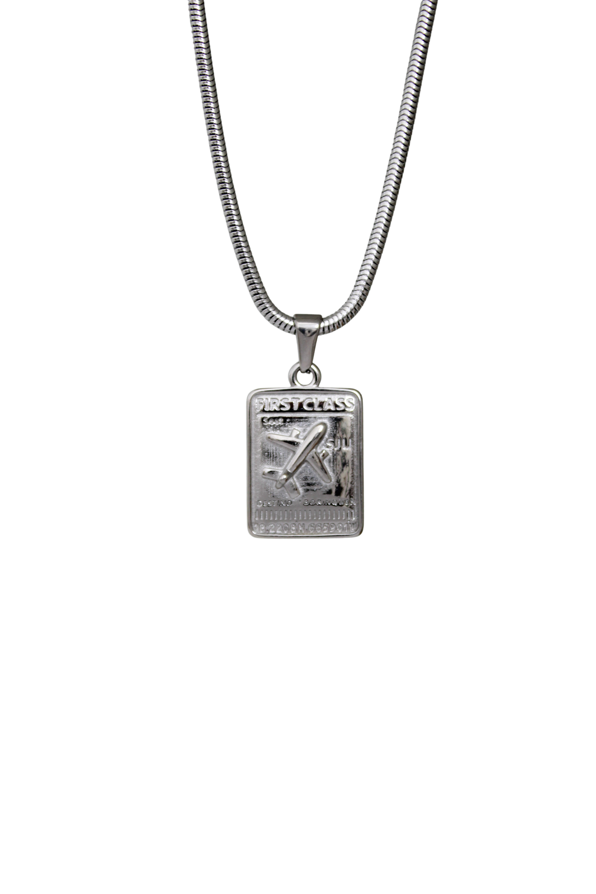 Boarding Pass PR Necklace