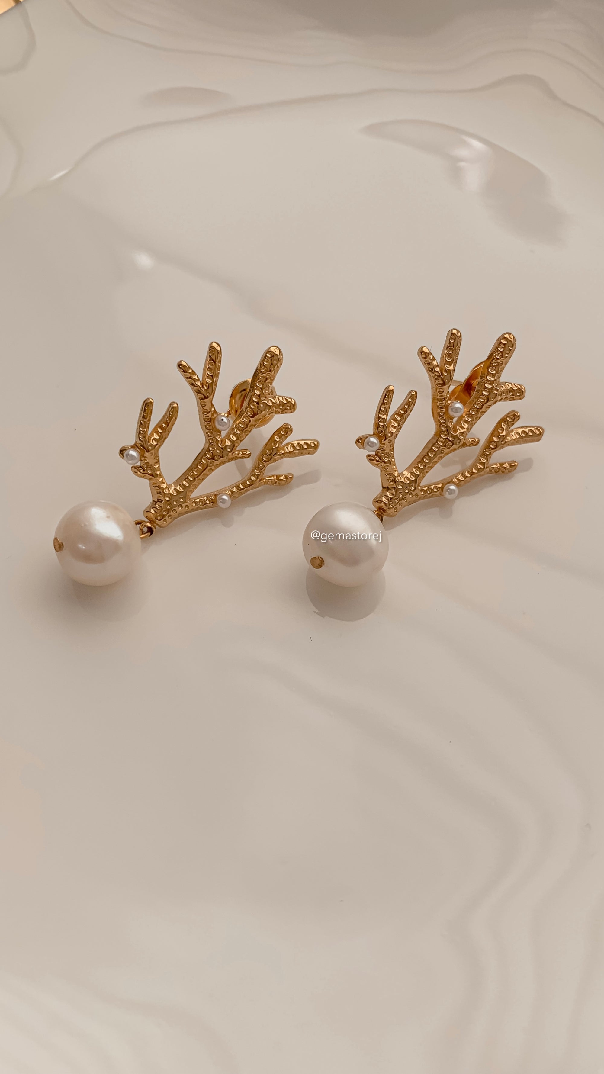 Coral Earring