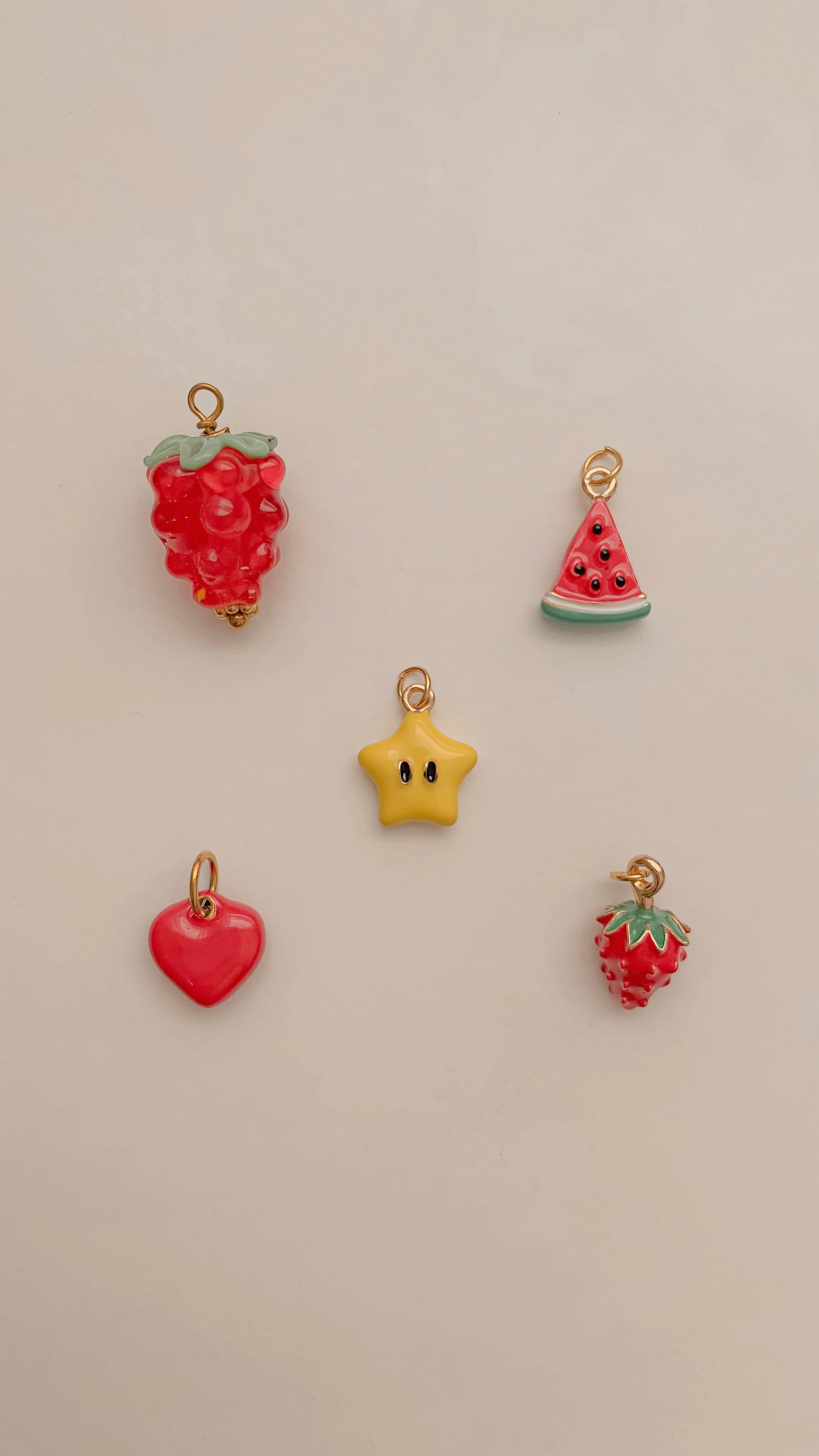 Frutas Charms