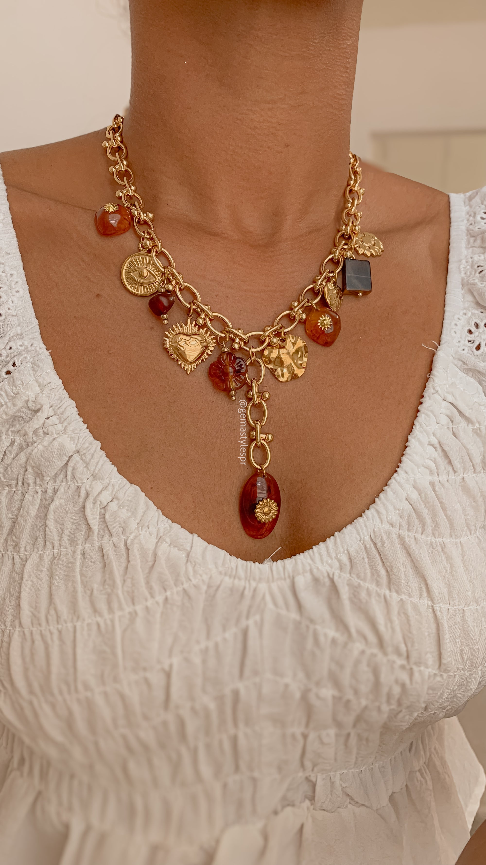 Ámbar Necklace Lariat