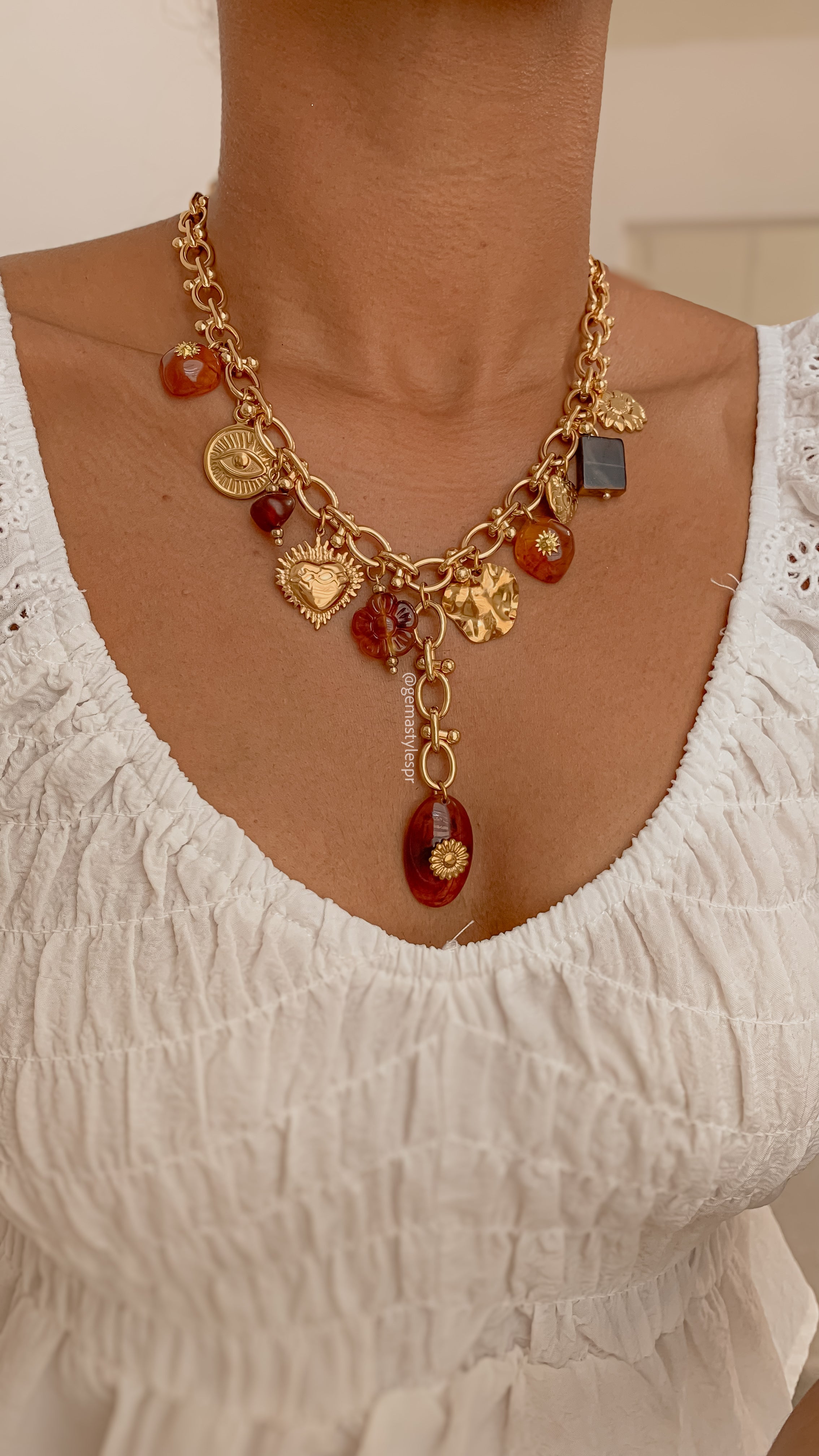 Ámbar Necklace Lariat