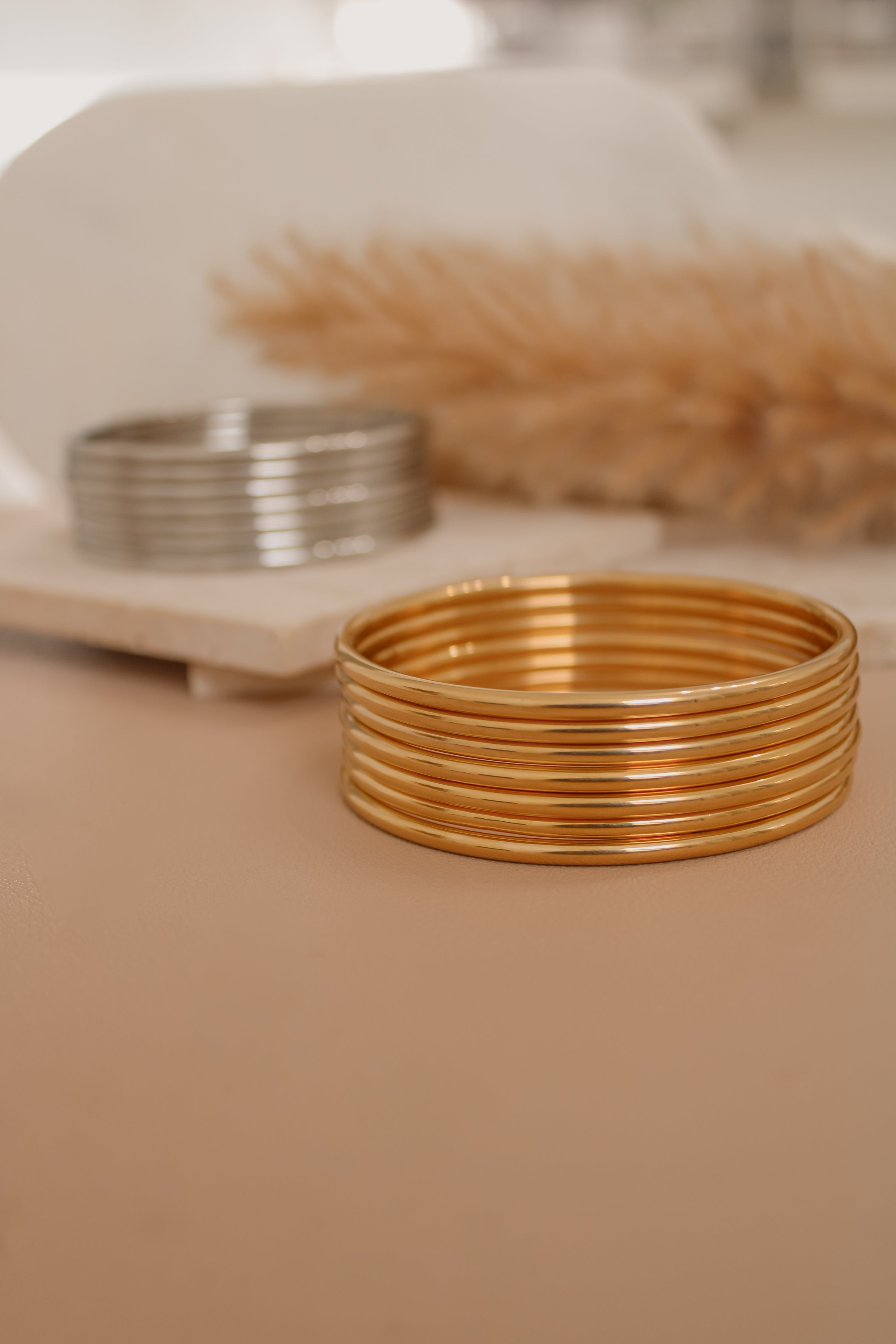 Ámbar Bangles 7pcs
