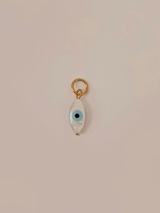 Ojo turco blanco Charm
