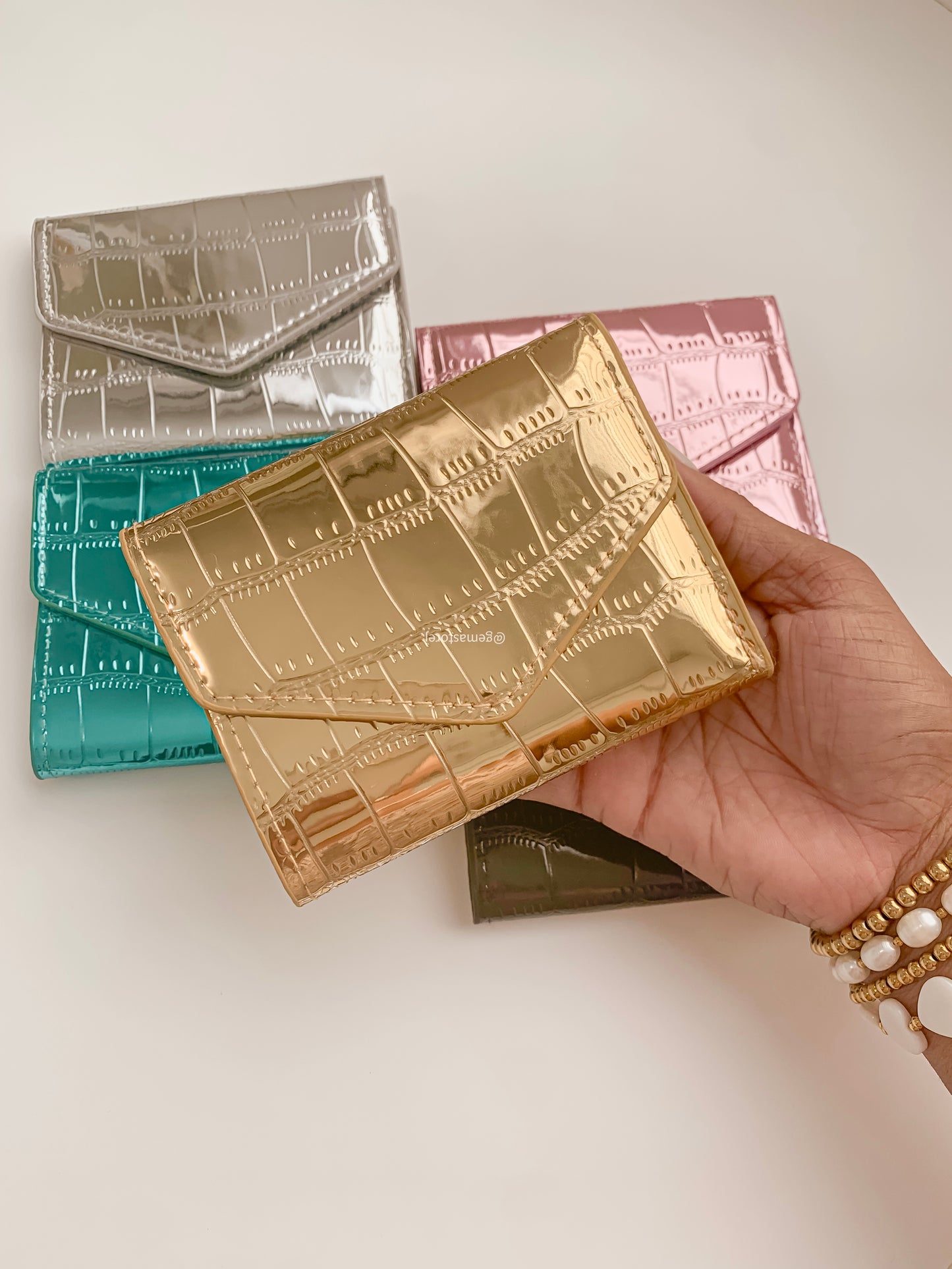 Tristan Metallic Wallet
