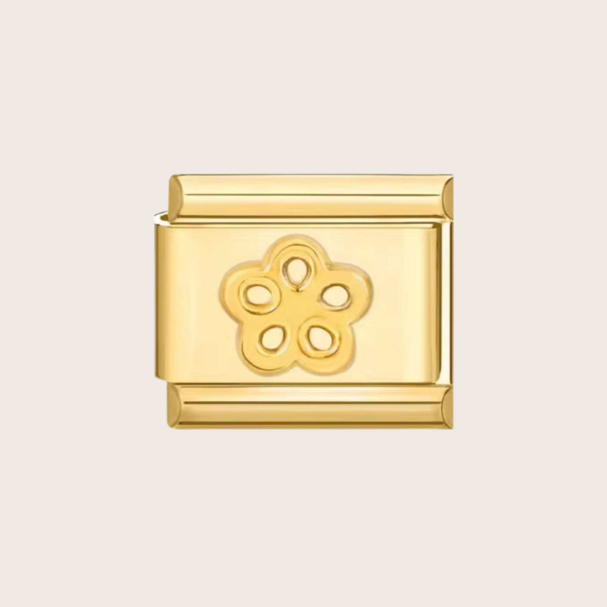 Flor Dorada Charm