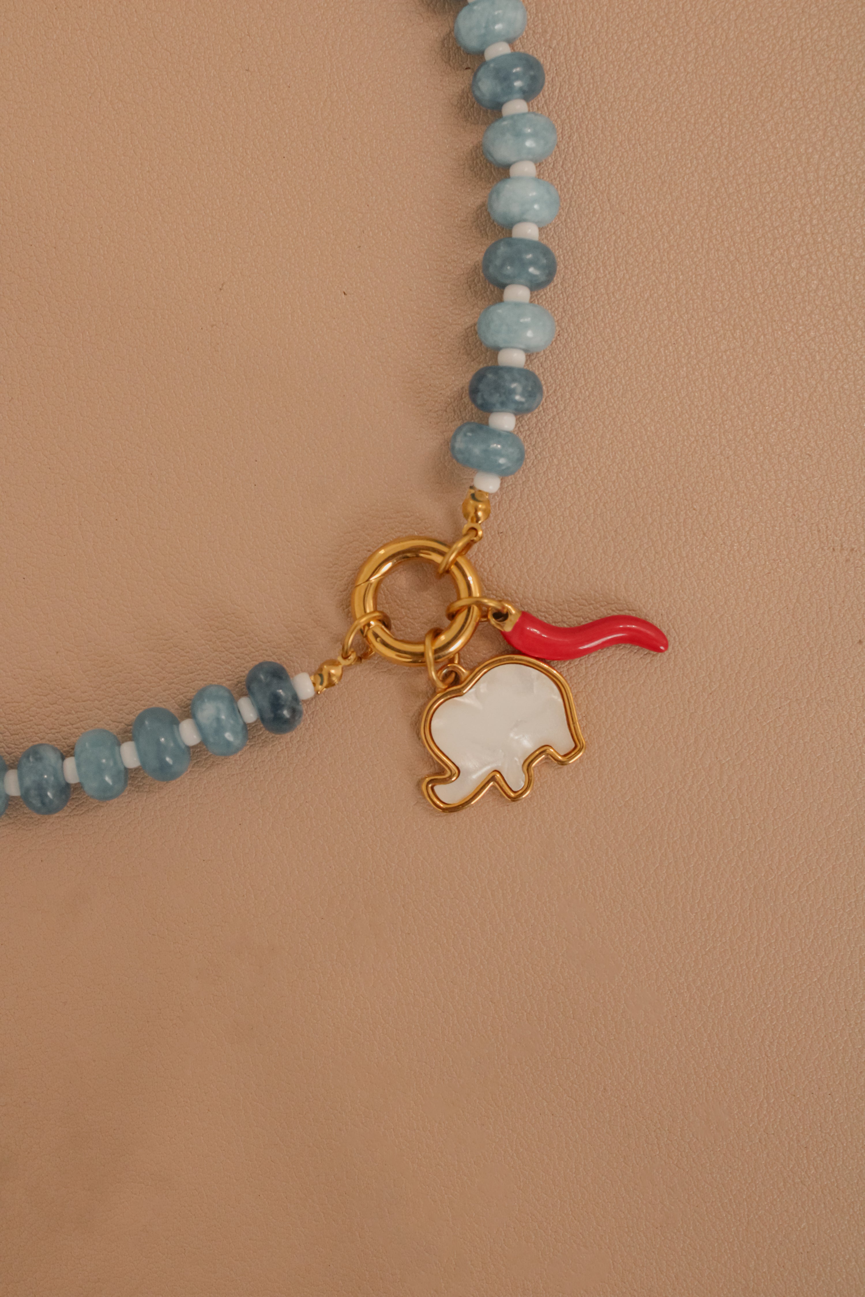 Amuleto Azul Necklace
