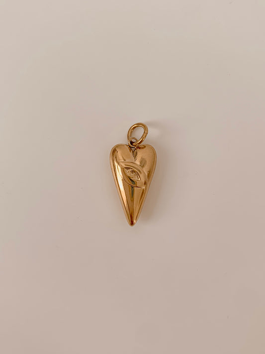 Ojo del Corazon Charm