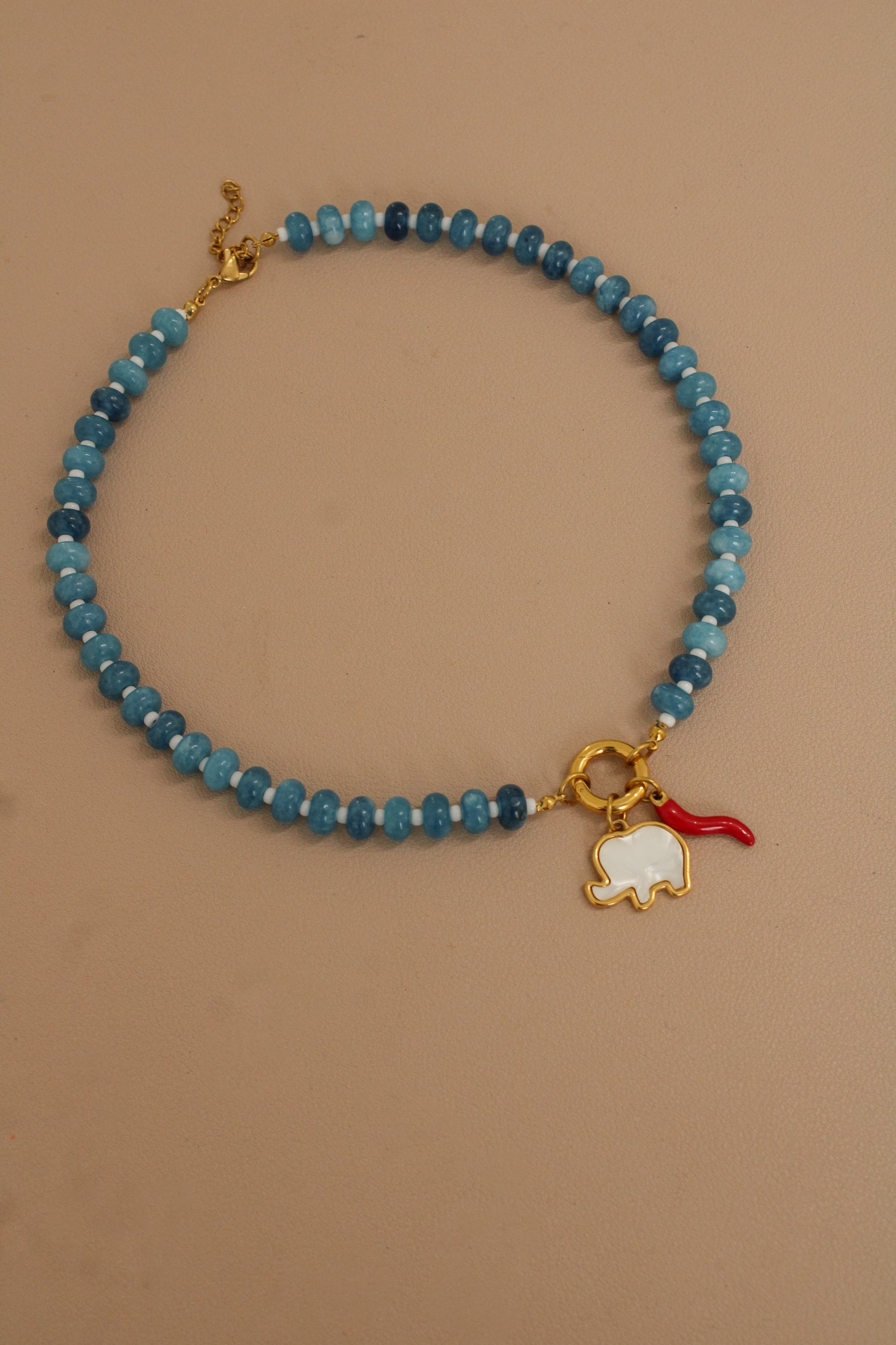Amuleto Azul Necklace