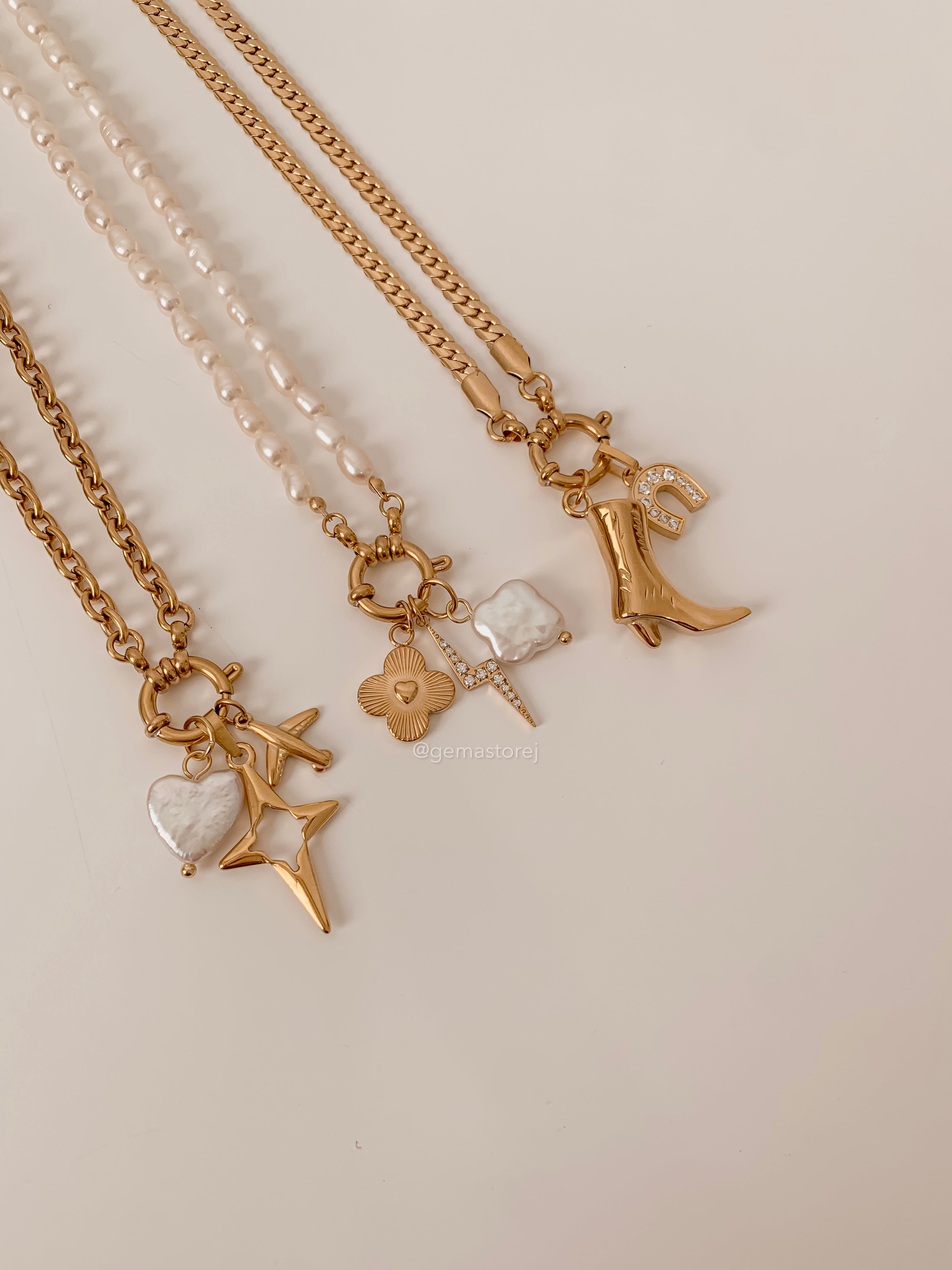 Golden Custom Charms