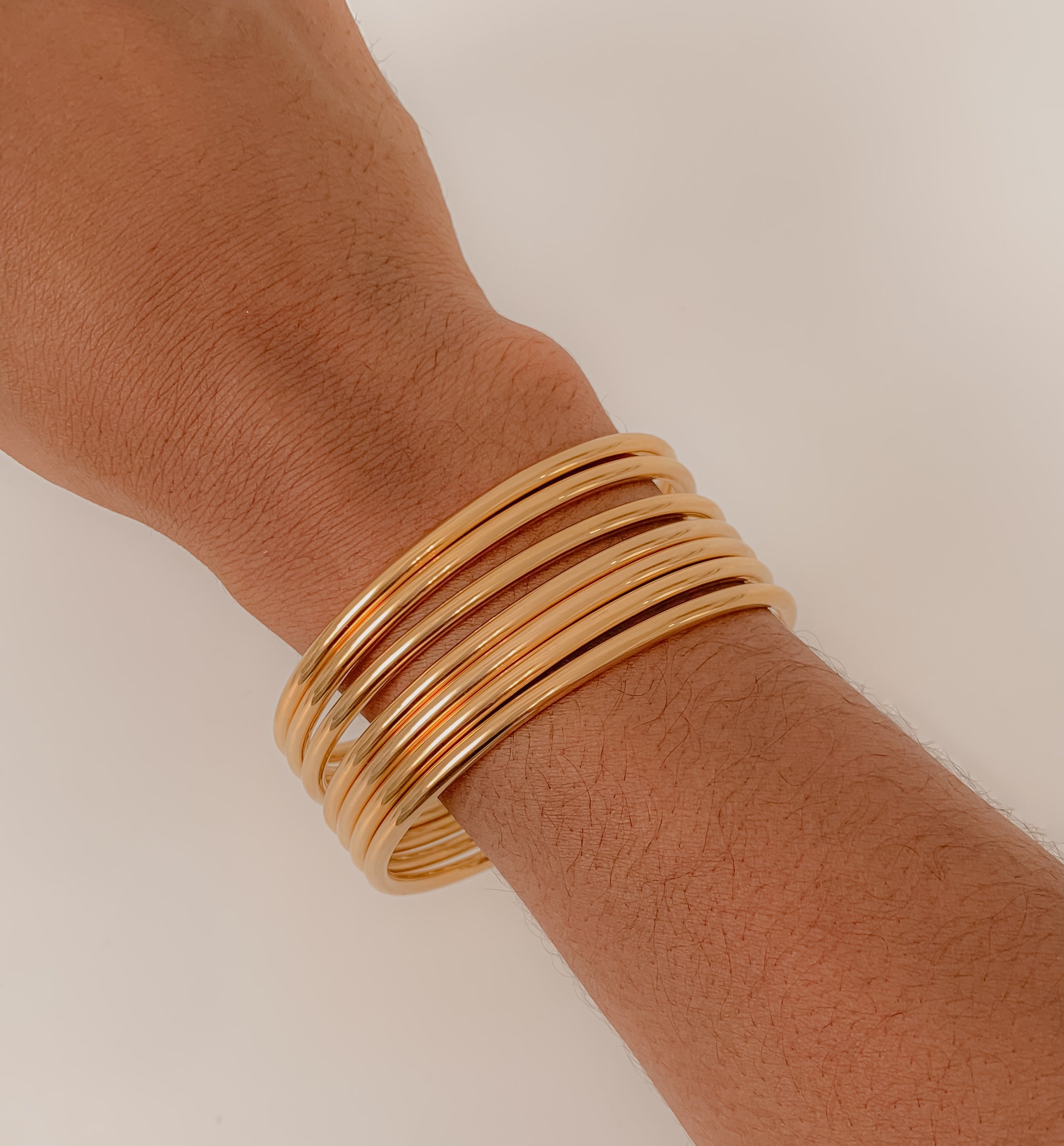 Ámbar Bangles 7pcs