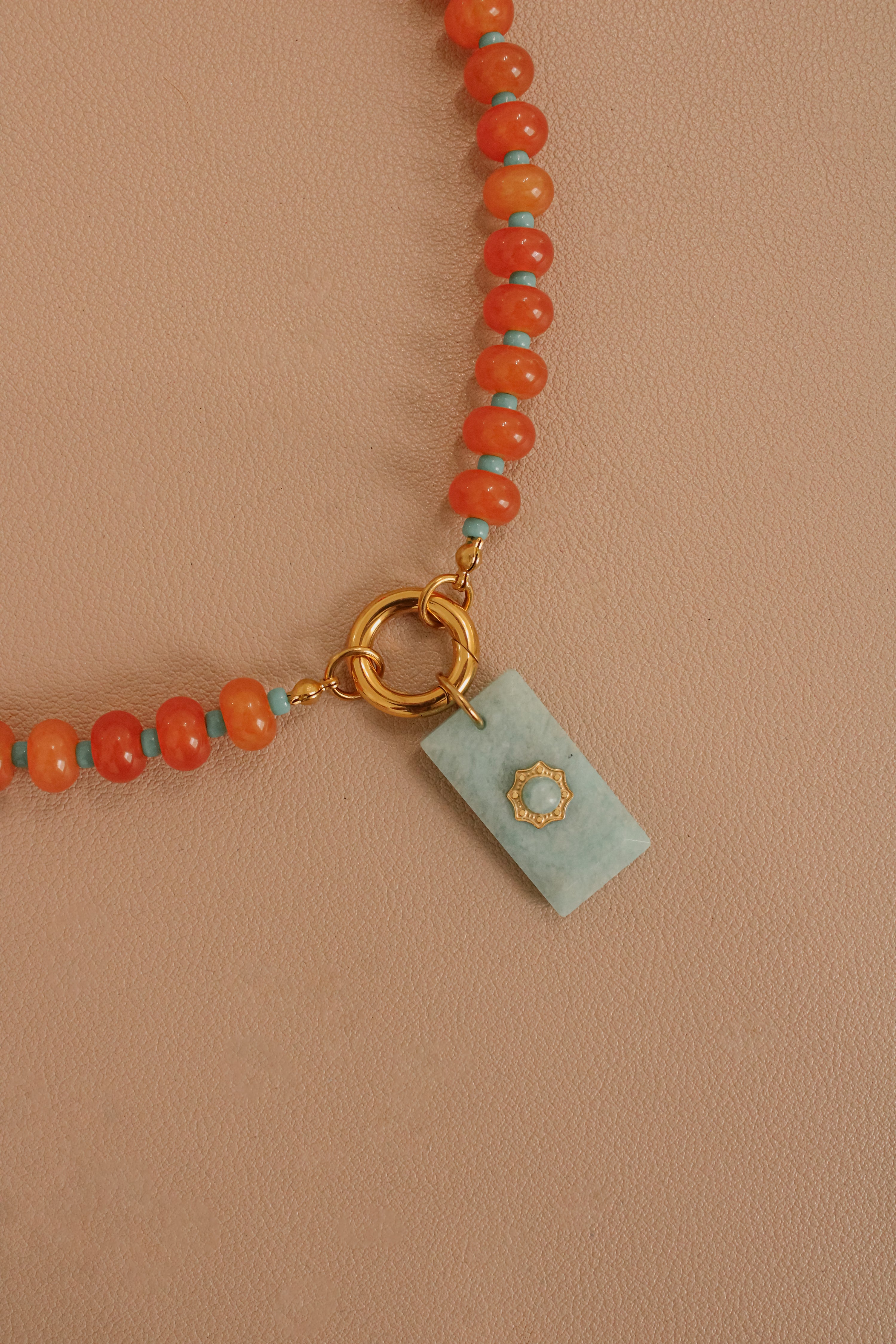 Collar Sol Turquesa