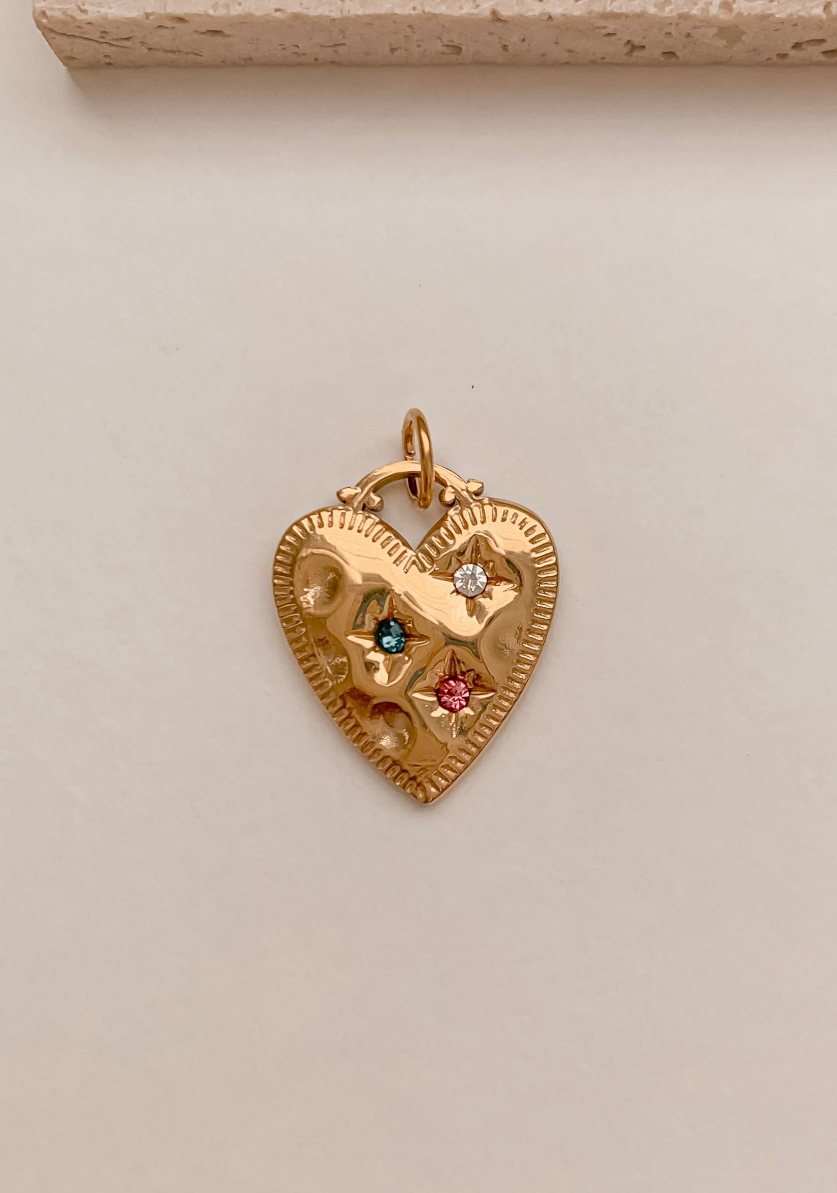 Heart Z Charm