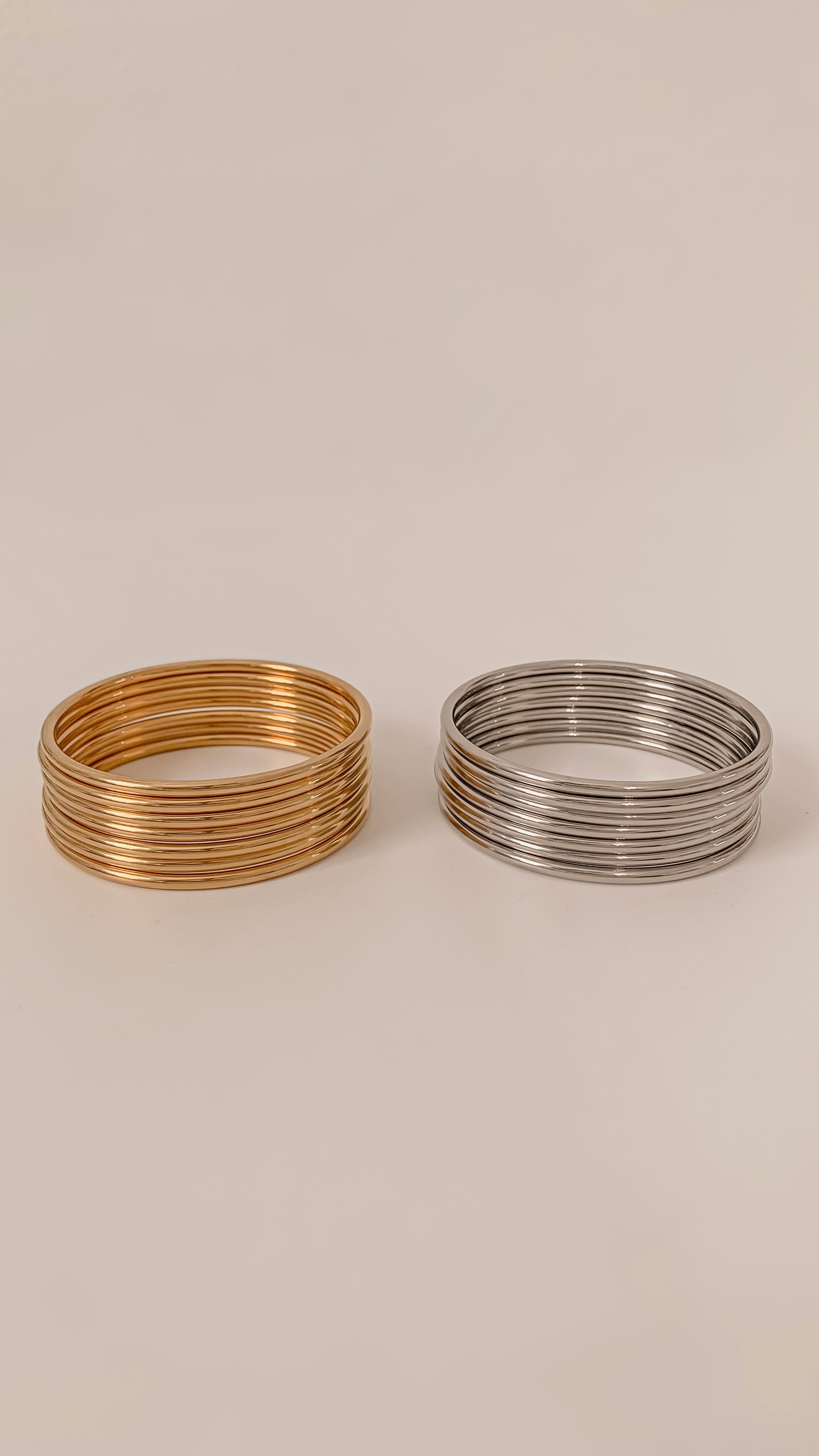 Ámbar Bangles 7pcs