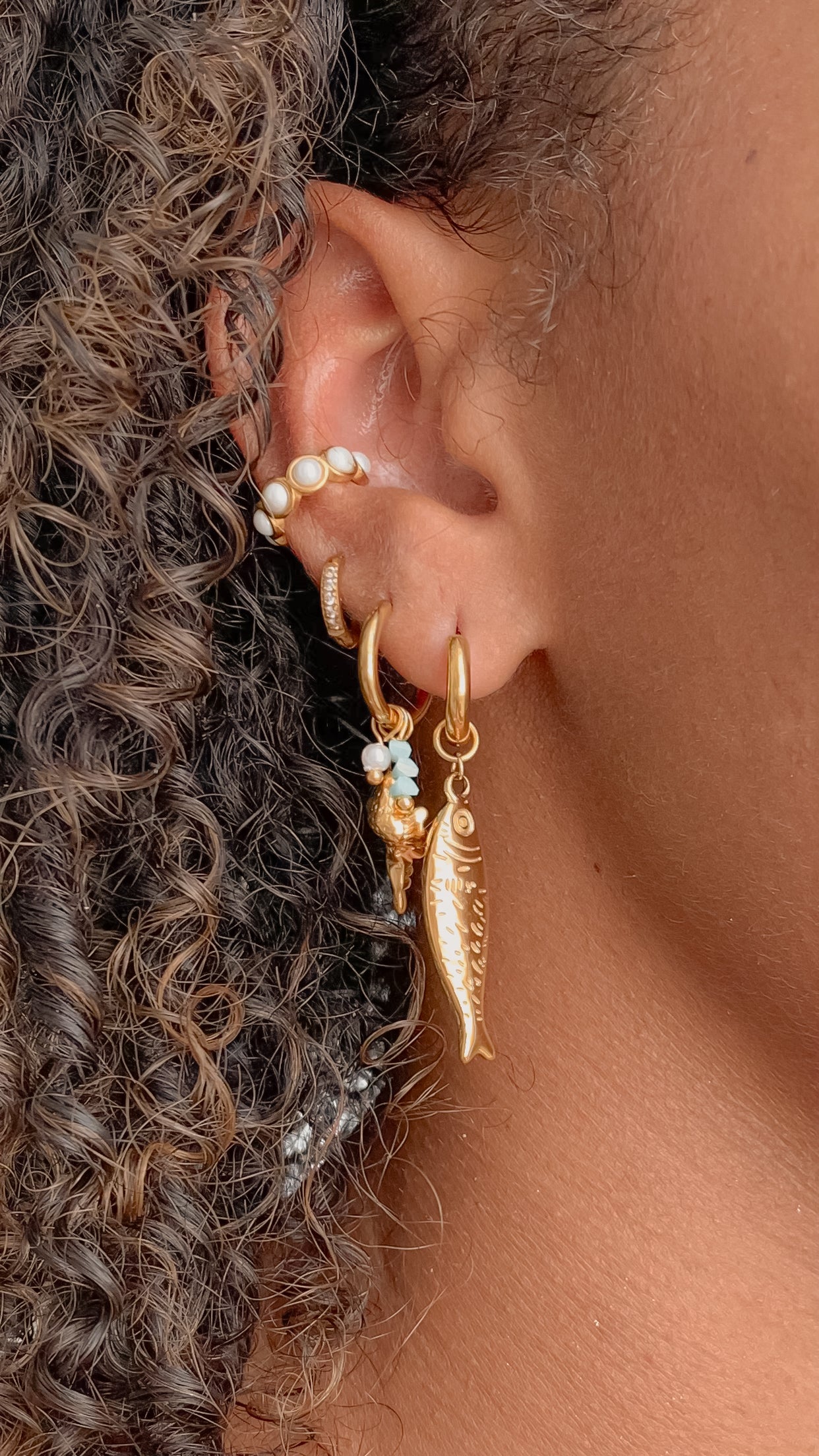 El Pez Earring