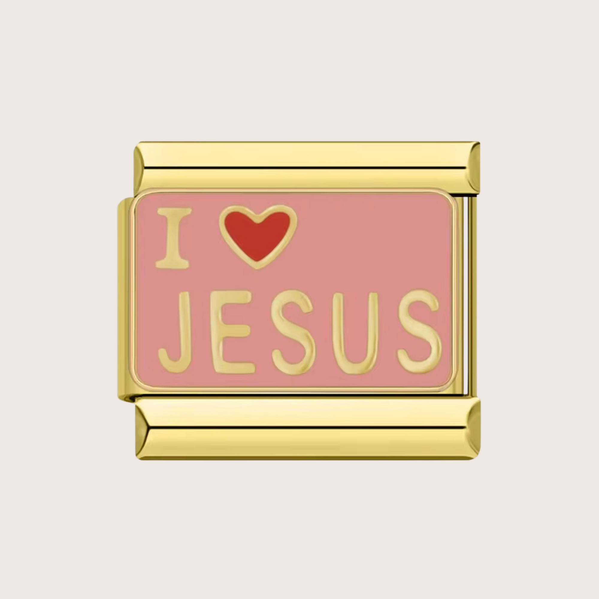 I love Jesús Charm